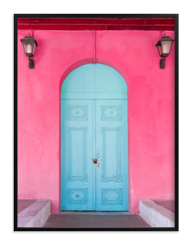 pandora's door, framed art print 30 x 40" - Image 0