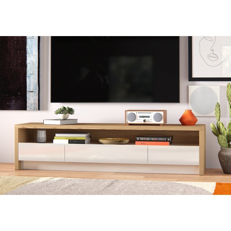 Makiver TV Stand for TVs up to 78 inches - Image 2