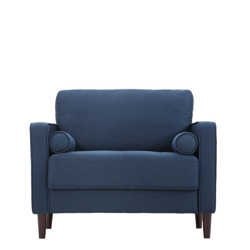 Garren Armchair, dark navy blue - Image 2