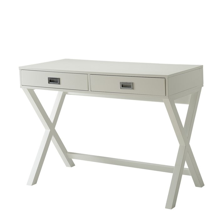 Bequette Solid Wood Writing Desk - Image 2