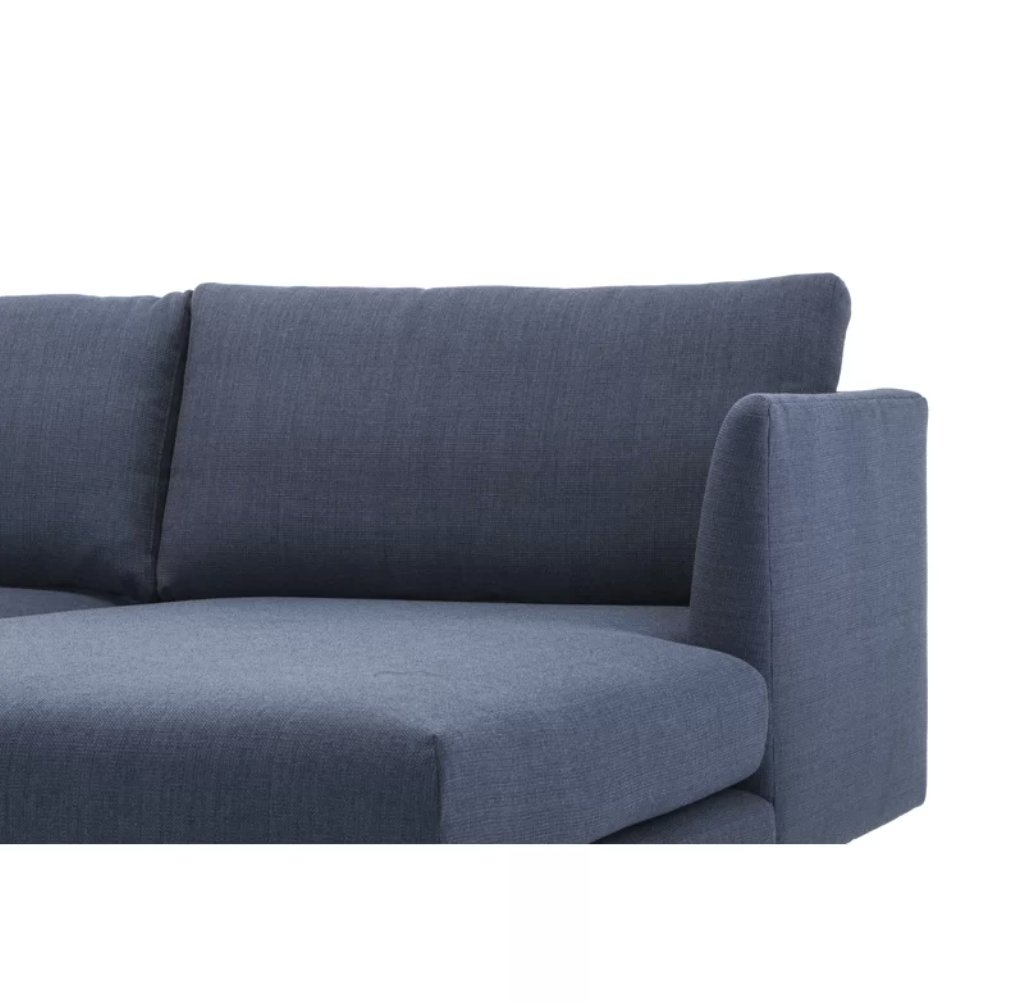 Jarrett 112" Wide Sofa & Chaise - Image 1