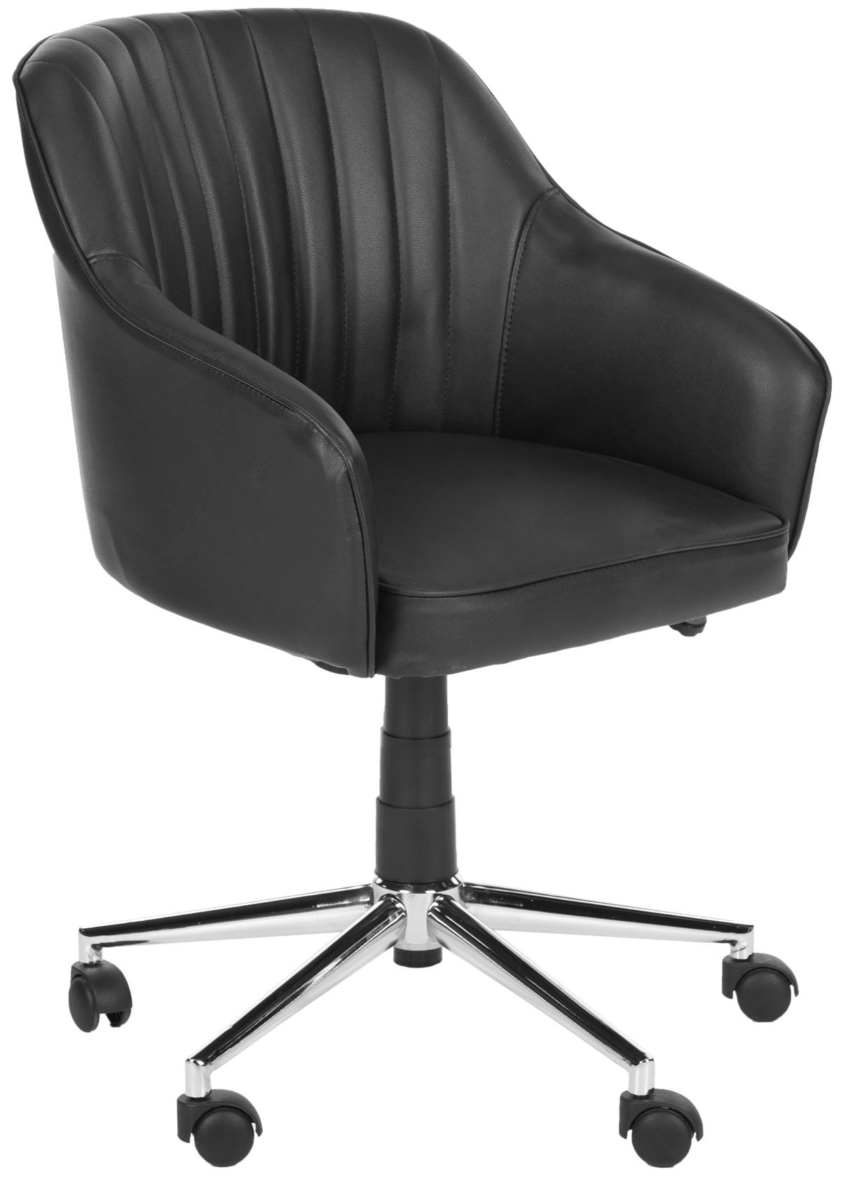 Hilda Desk Chair - Black/Silver - Arlo Home - Image 0