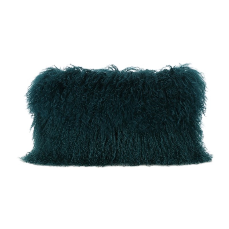 Kingstowne Fur Lumbar Pillow - Image 0