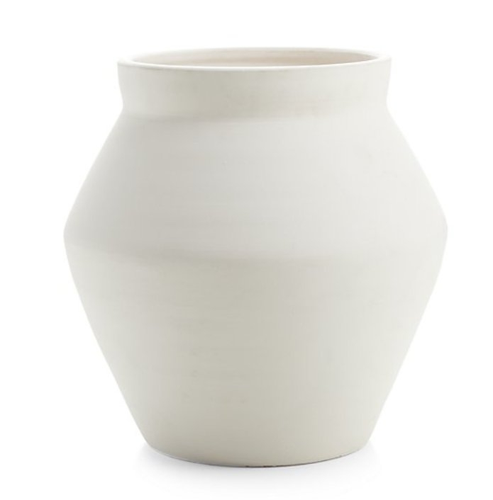 White Wabi Floor Vase - Image 0