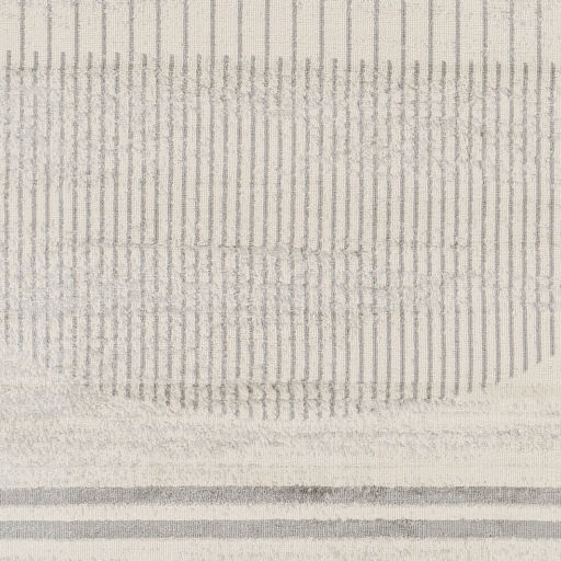 Floransa Beige Indoor 6'7" x 6'7" Machine Woven Rug - Image 3