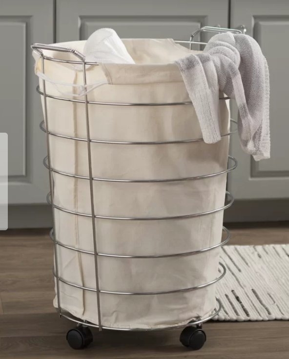 Wayfair Basics Rolling Laundry Hamper - Image 0