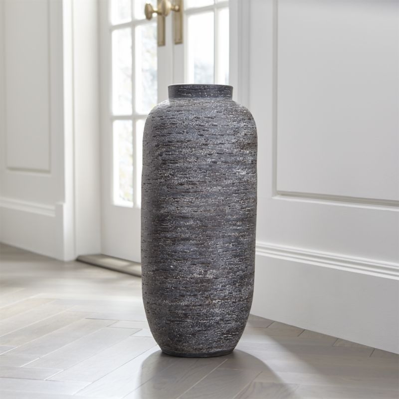Timber Grey Floor Vase RESTOCK Early September 2022 - Image 1