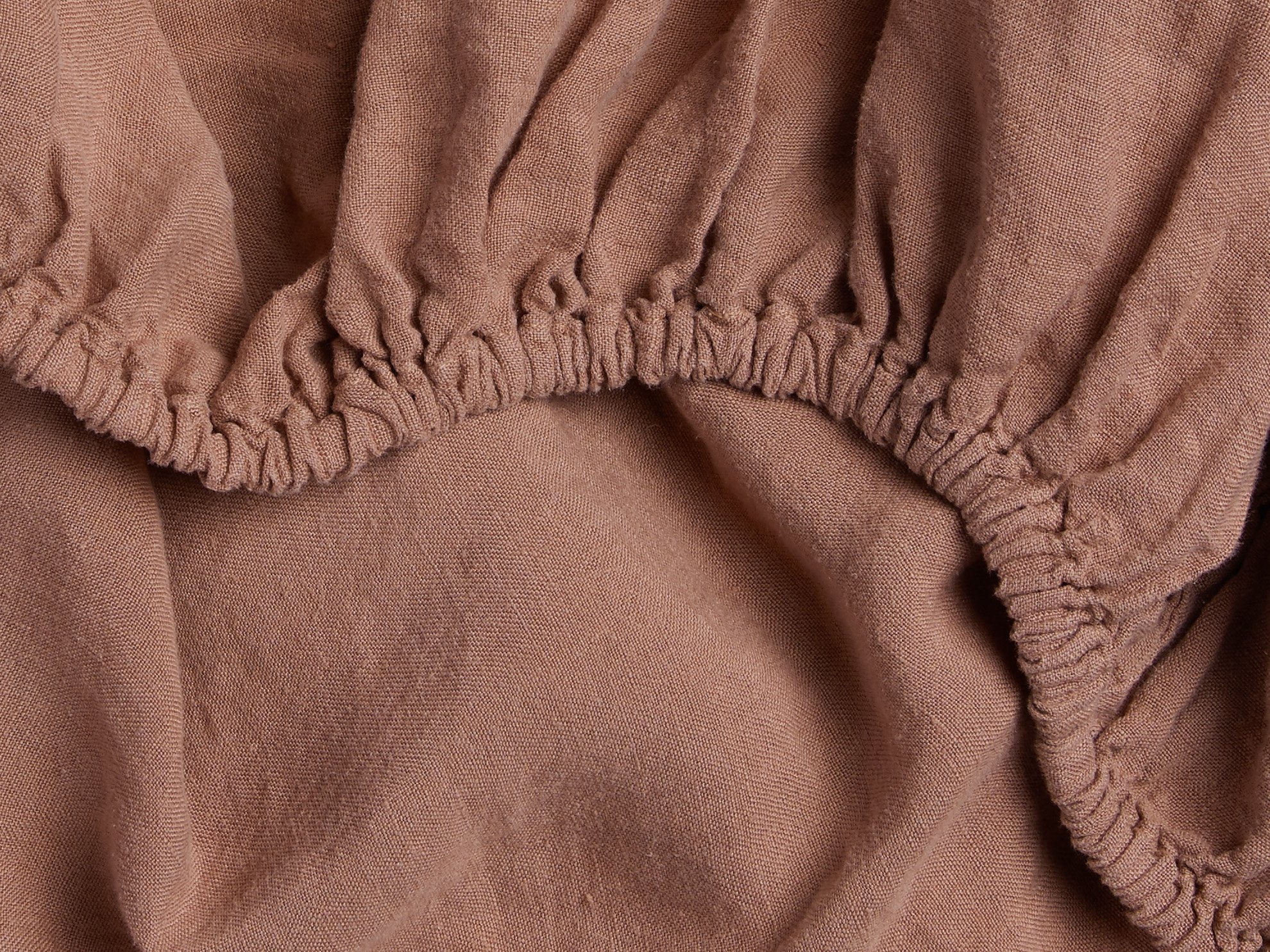 Linen Sheet Set, Clay, Queen - Image 1