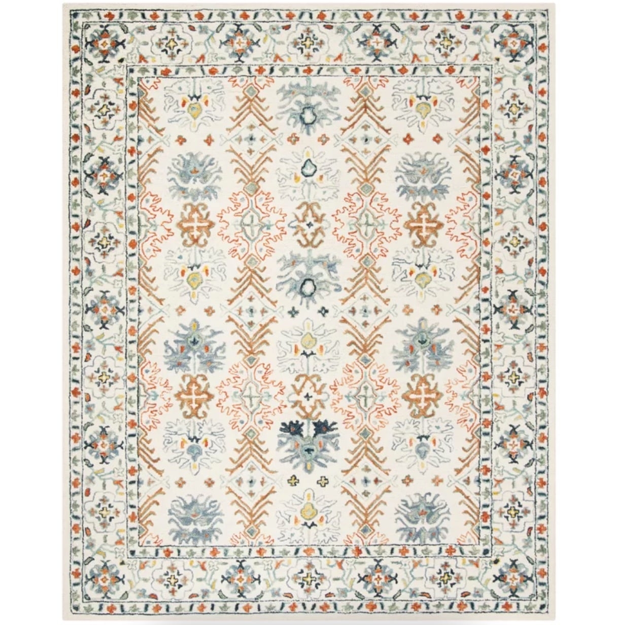 Vahakn Hand-Tufted Wool/Cotton Multicolor Area Rug - Image 0
