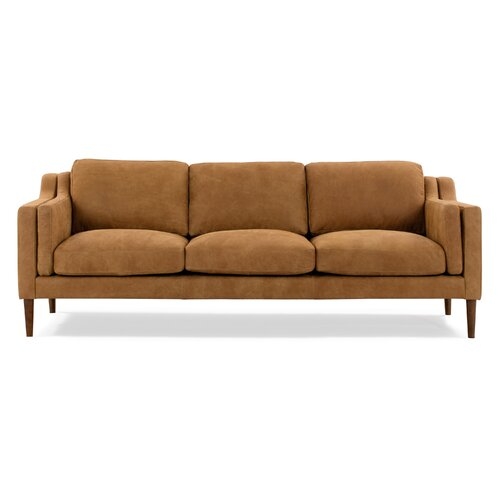 Jannie Leather Sofa - Image 0