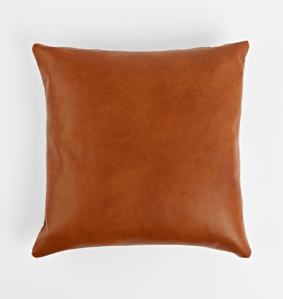 Leather Pillow Cover - Image 0