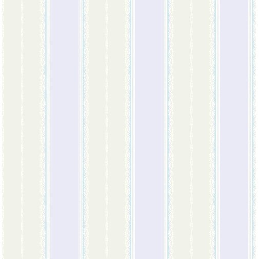 Huddersfield Frills Stripe Glitter 33' x 20.5" Wallpaper Roll - Image 1