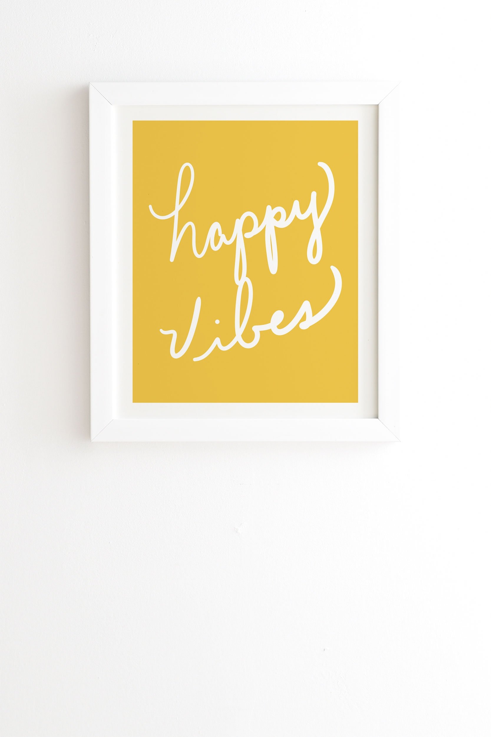 HAPPY VIBES YELLOW - Image 0