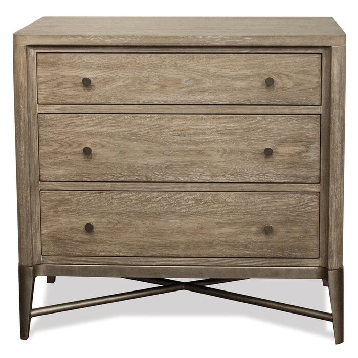 Cheetham 3 - Drawer Nightstand in Natural - Image 0