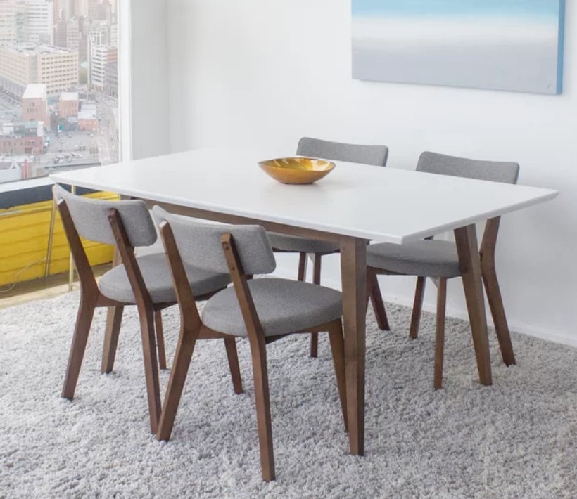 Lewin Solid Wood Dining Table - Image 1