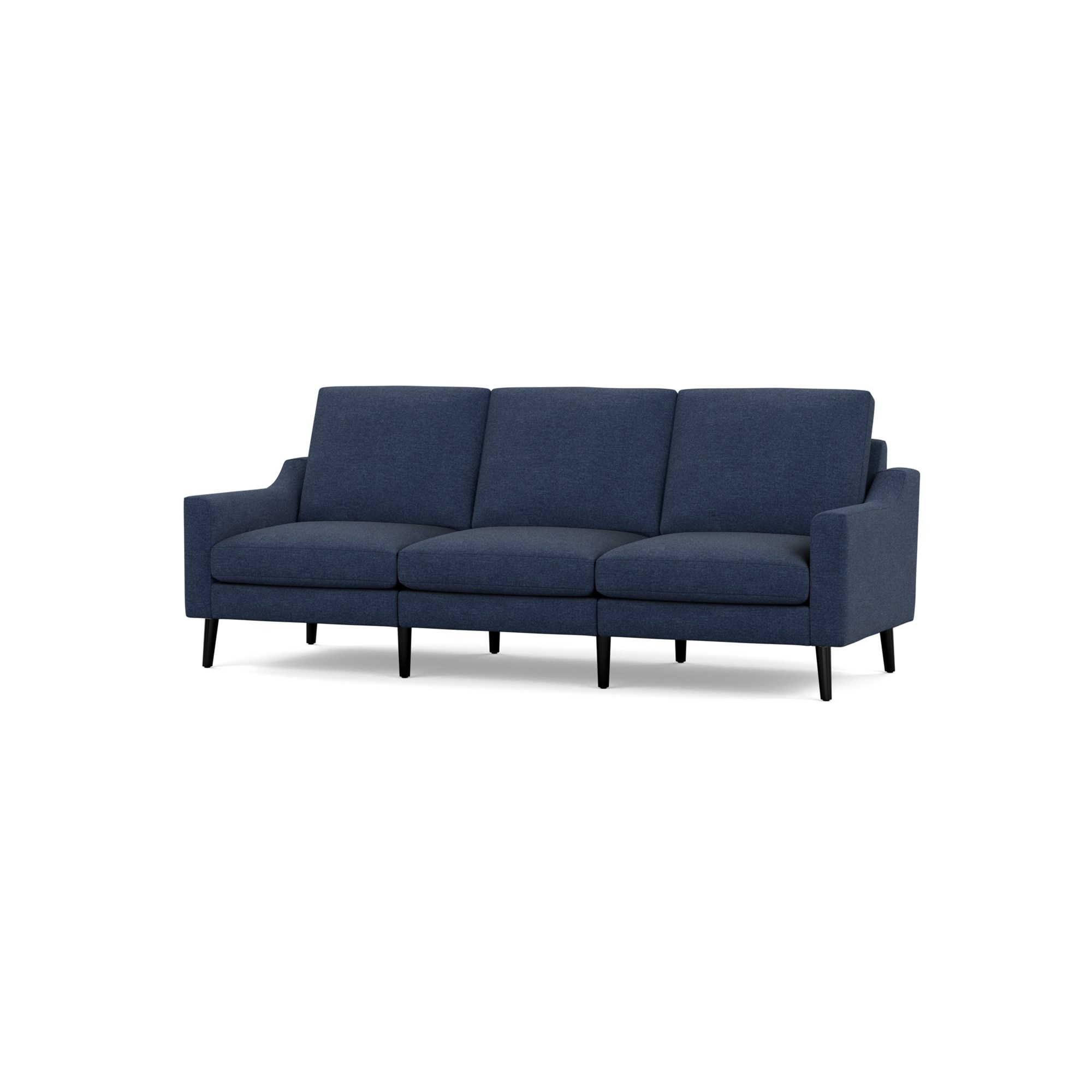 Nomad Sofa in Navy Blue, Leg Finish: EbonyLegs - Image 0