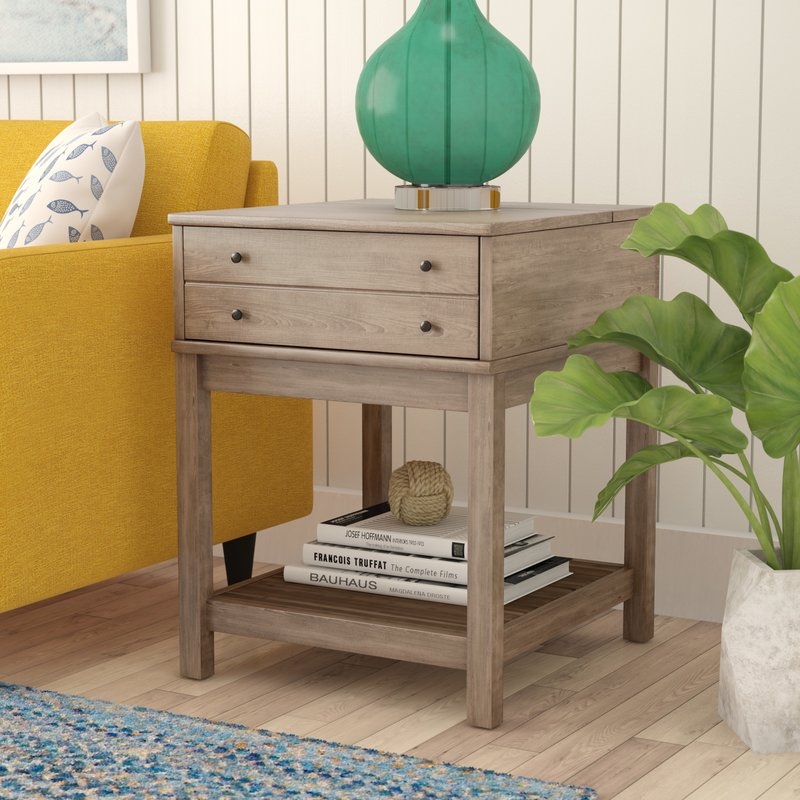 Bowerbank End Table with Storage - Image 0
