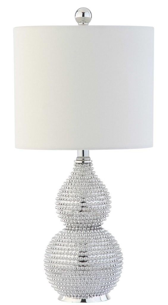 Clarabel Chrome 20-Inch H Table Lamp - Silver - Arlo Home - Image 0
