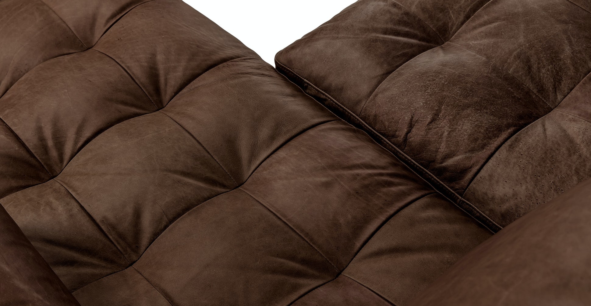 Sven Charme Chocolat Right Sectional Sofa - Image 4