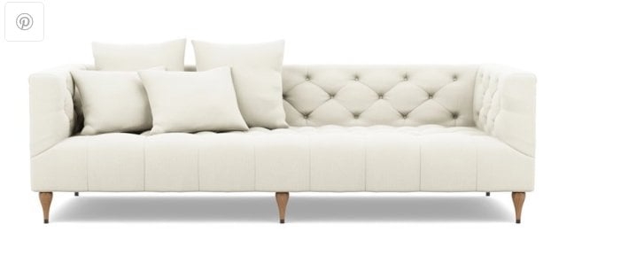 MS. CHESTERFIELD Fabric Sofa - Image 0