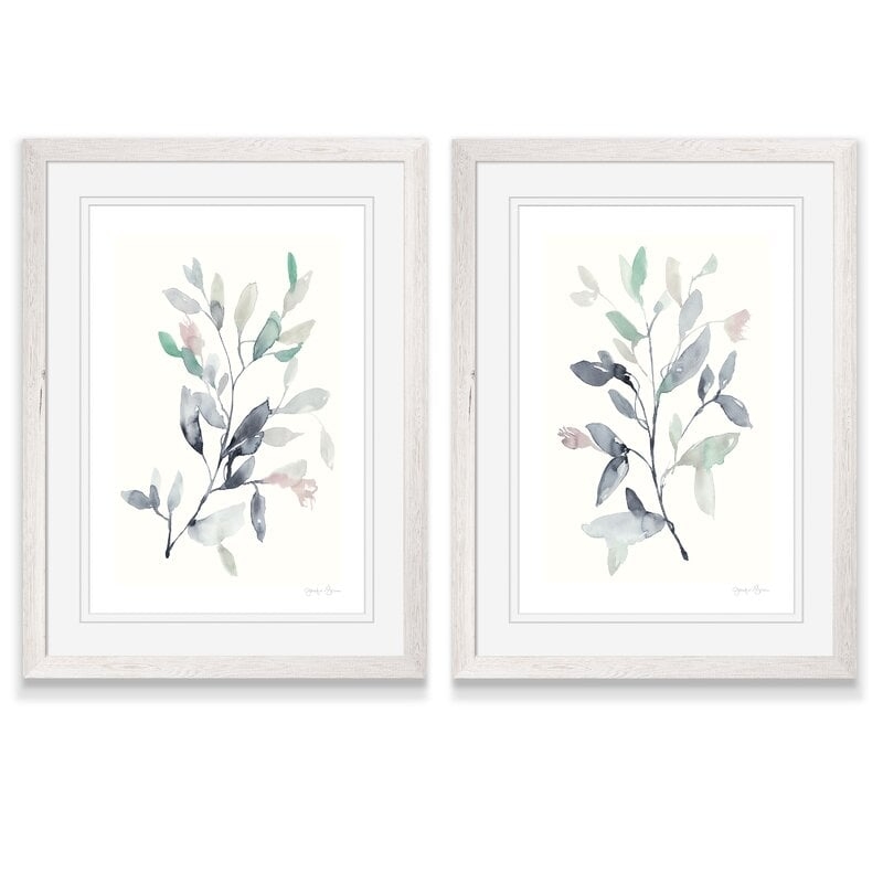 Water Branches I' by Vincent Van Gogh - 2 Piece Picture Frame Painting Print - Image 0