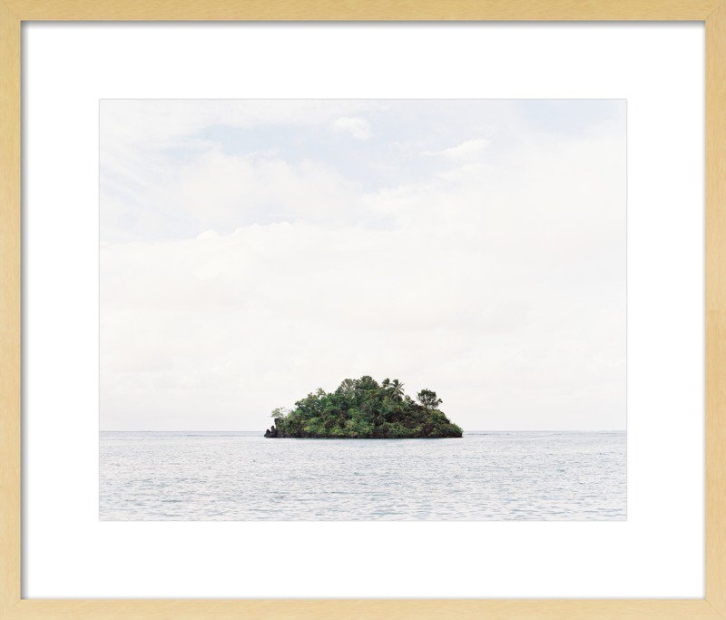 Island - 34x28 Print Size: 34x28 // Framed Size: 37x31 - Image 0