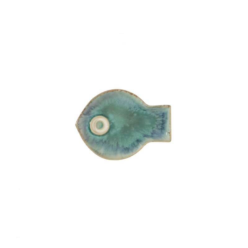Blue Fish Plate Wall Décor - Extra Small - Image 0