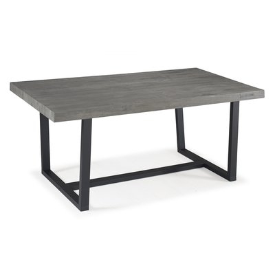 Neely Distressed Solid Wood Dining Table - Image 0