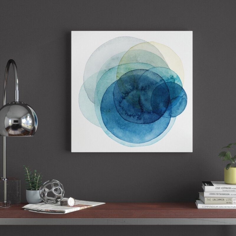 Evolving Planets I by Grace Popp - Wrapped Canvas Graphic Art Print - Image 0
