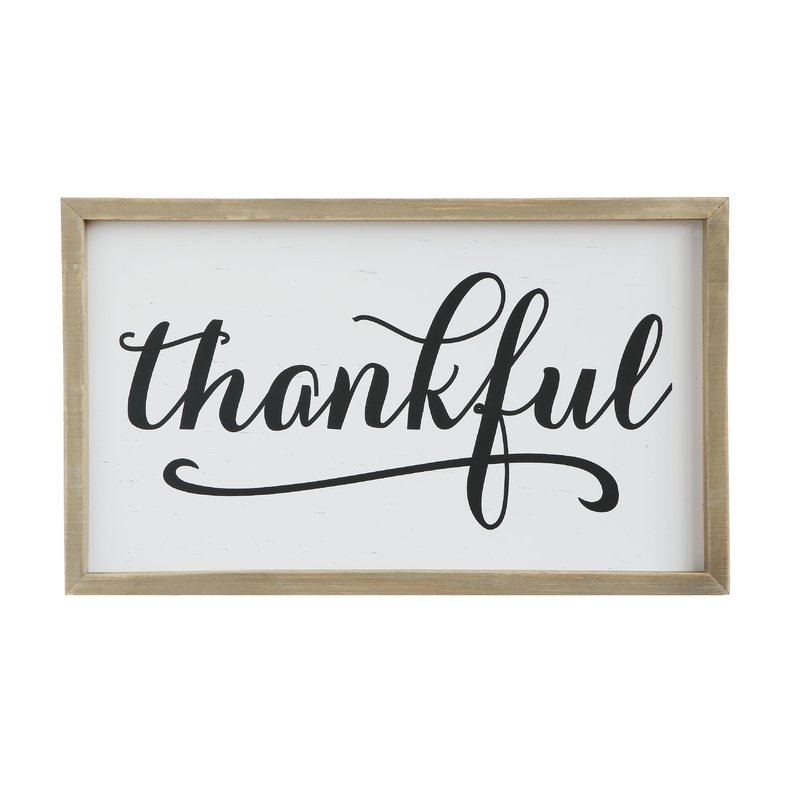 "Thankful" Wall Décor - Image 0