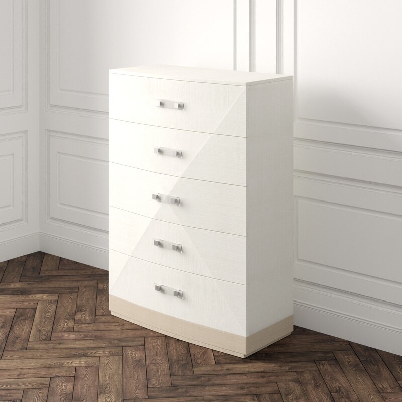 Axiom Tall 5 Drawer Chest - Image 1