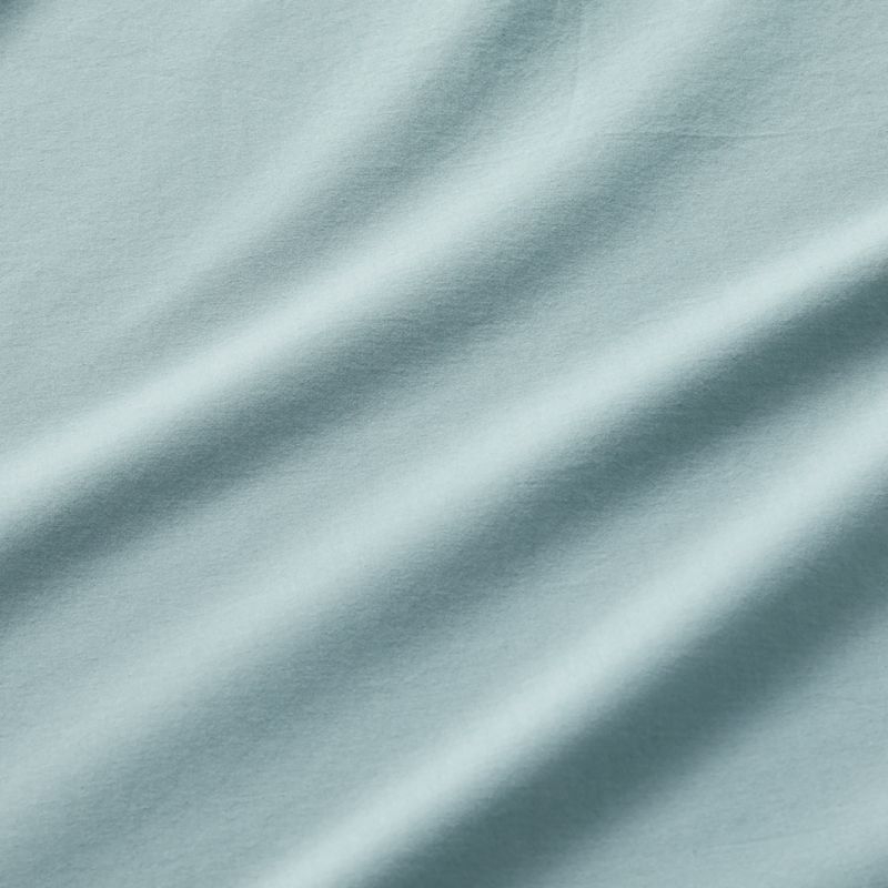 Brushed Cotton Ocean Queen Fitted Sheet - Image 6