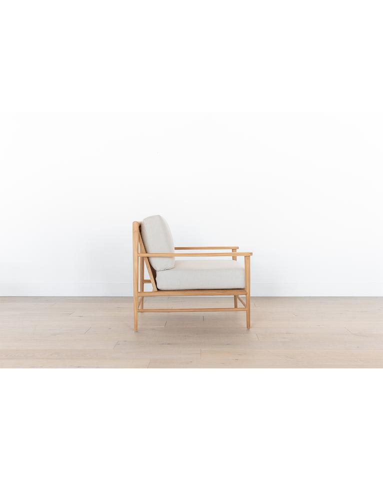 Beckett Chair, Off-White - Image 4