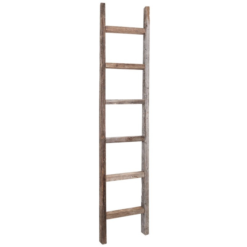 Wood 6 ft. Blanket Ladder - Image 1