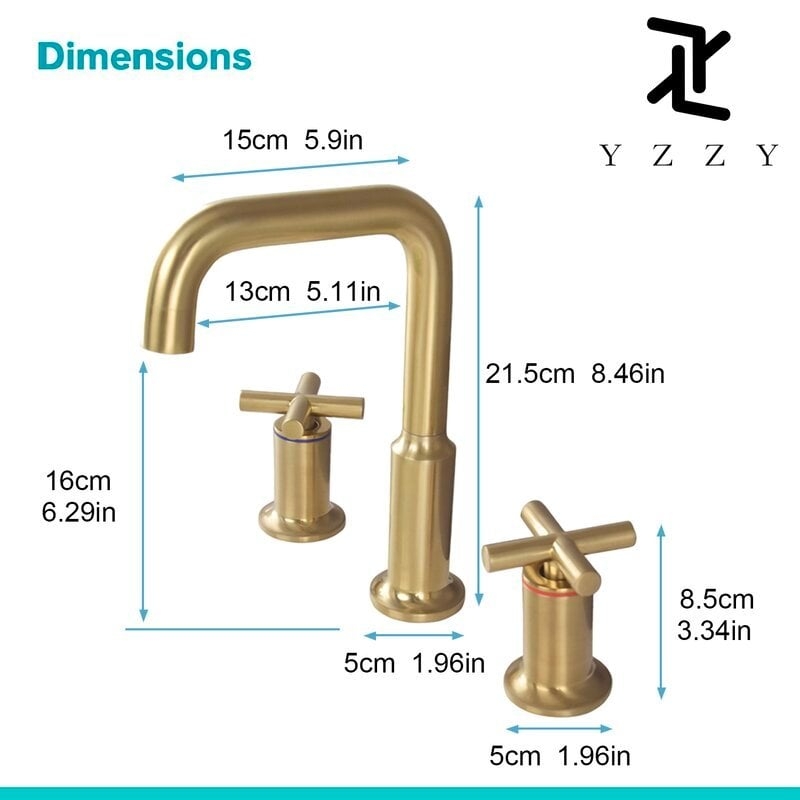 Widespread Bathroom Faucet - Image 3