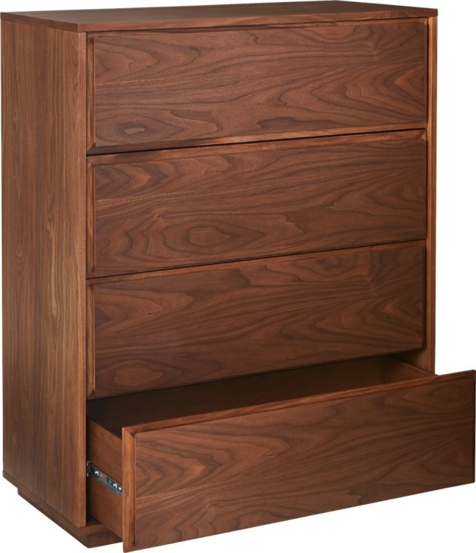 Gallery Walnut Tall Chest - Image 3