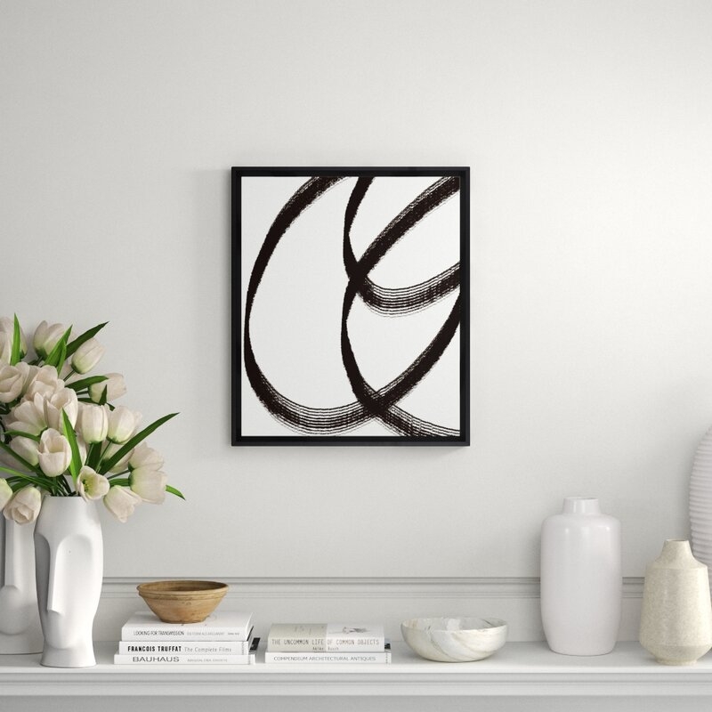 Black Line - Picture Frame Print on Paper - Image 1