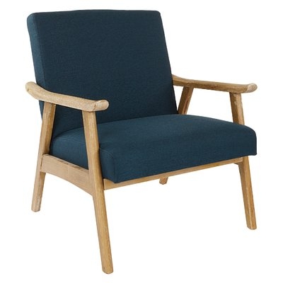 Delasandro Lounge Chair in Blue - Image 0