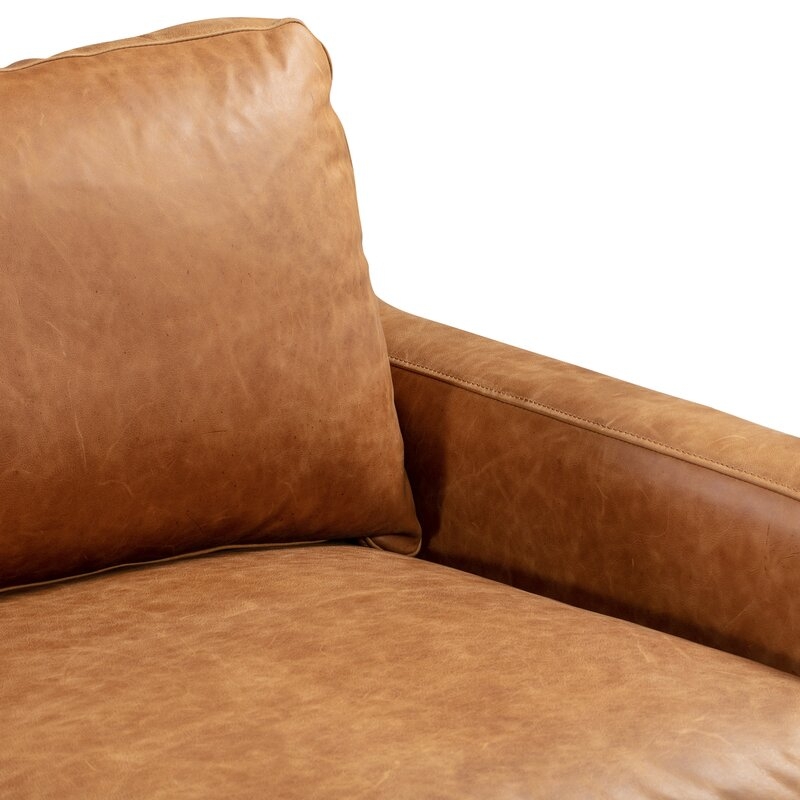 Omro Leather Sofa - Image 4