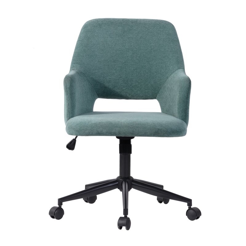 Schnabel Velvet Task Chair - Image 0