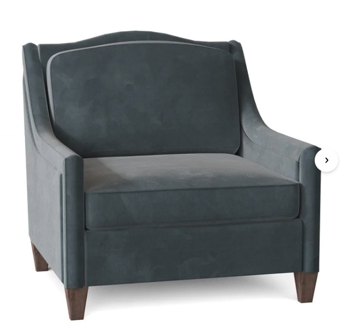My Chic Nest Jill Lounge Chair Body Fabric: Savona Ivory - Image 0