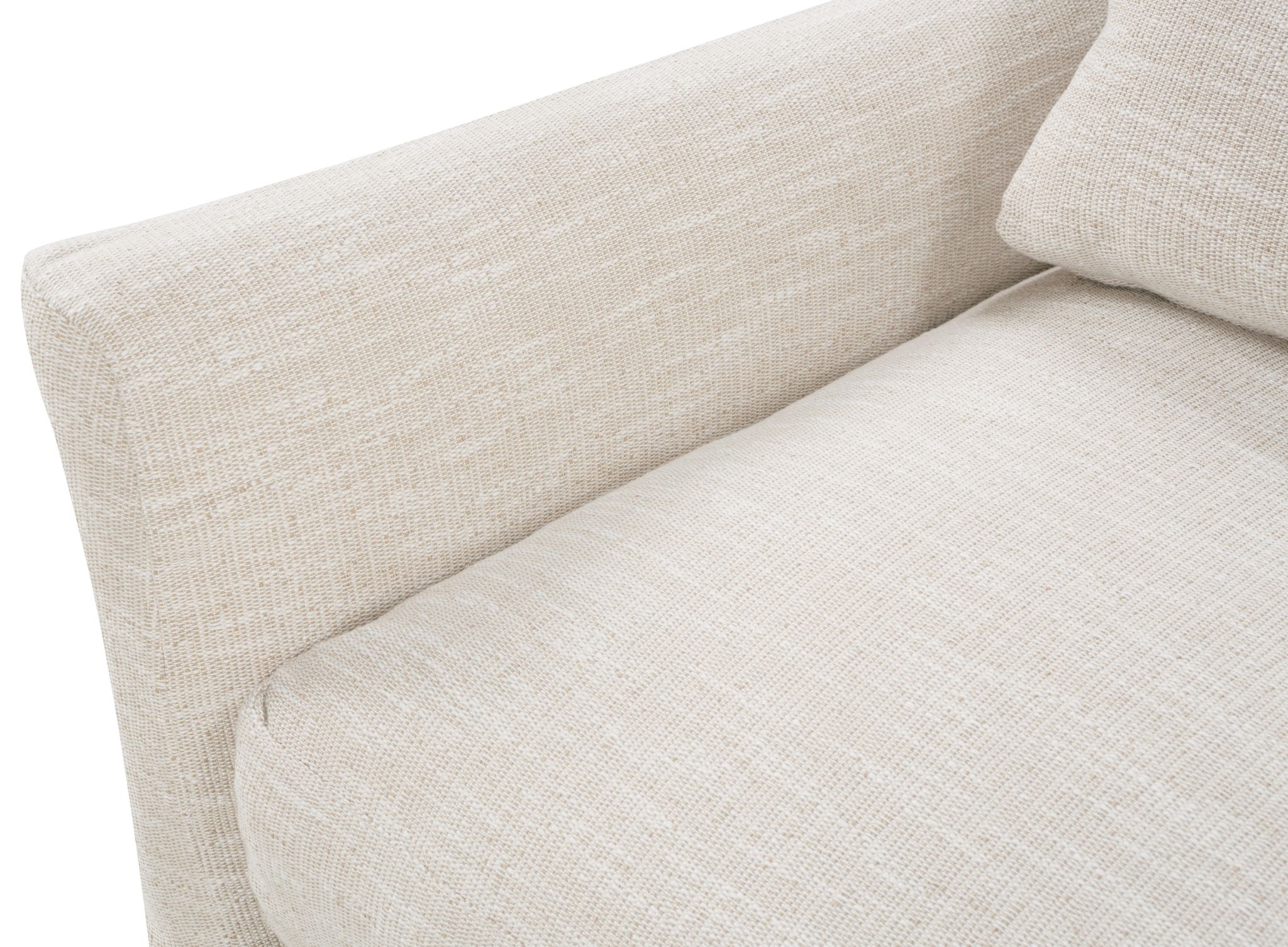 Fraser Slipcover Sofa, Bench Cushion, White, 95" - Image 11