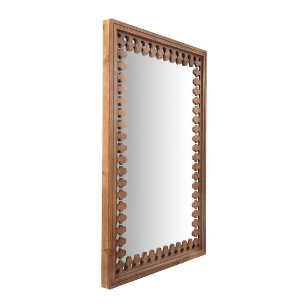 Bade Wood Cottage Distressed Wall Mirror - Image 0