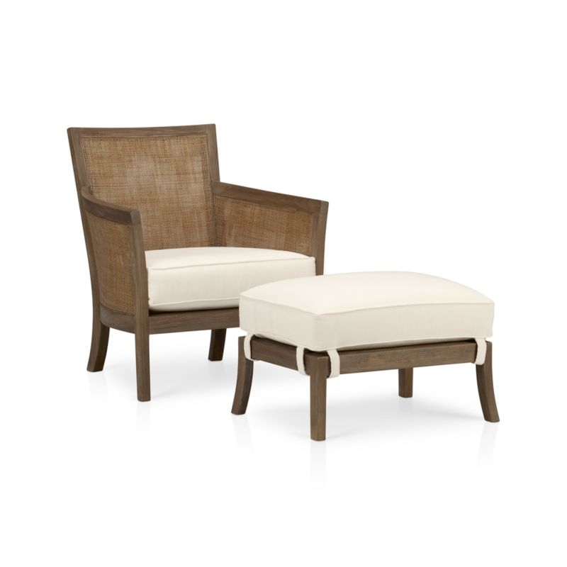 Blake Grey Wash Chair with Fabric Cushion - Image 11