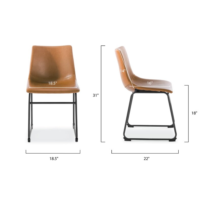 Pedersen Upholstered Side Chair (Set of 2) - Image 3