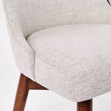Mid-Century Office Chair, Stone, Twill - Image 3