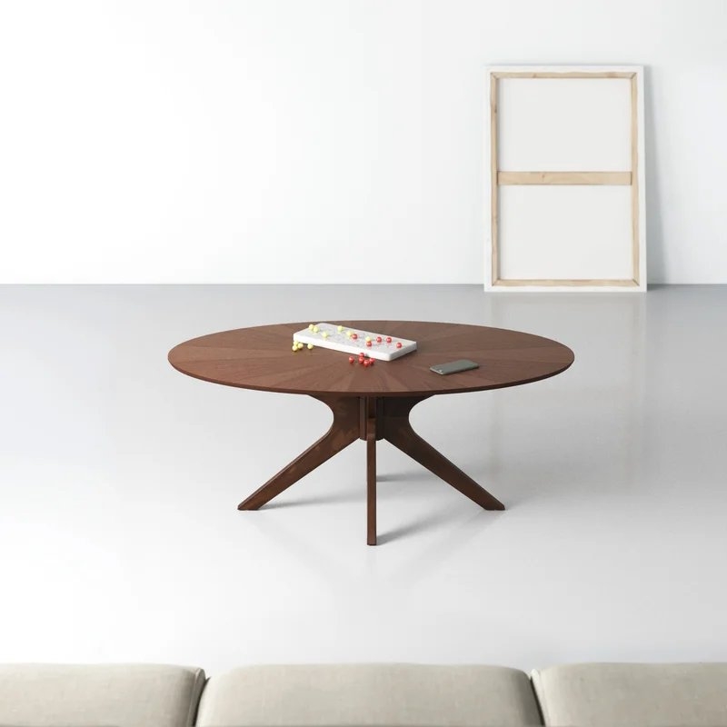 Thomas Pedestal Coffee Table - Image 2