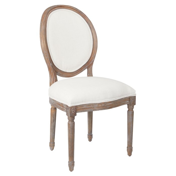 Haleigh Oval Back Upholstered Dining Chair - Image 0