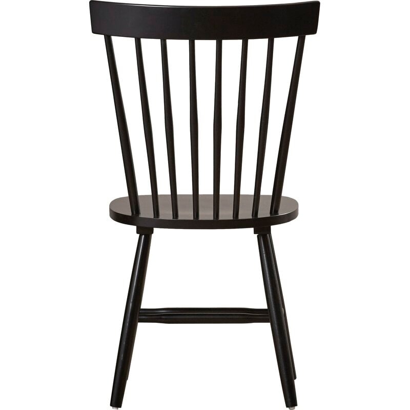 Roudebush Solid Wood Dining Chair (2 included) // Black - Image 7