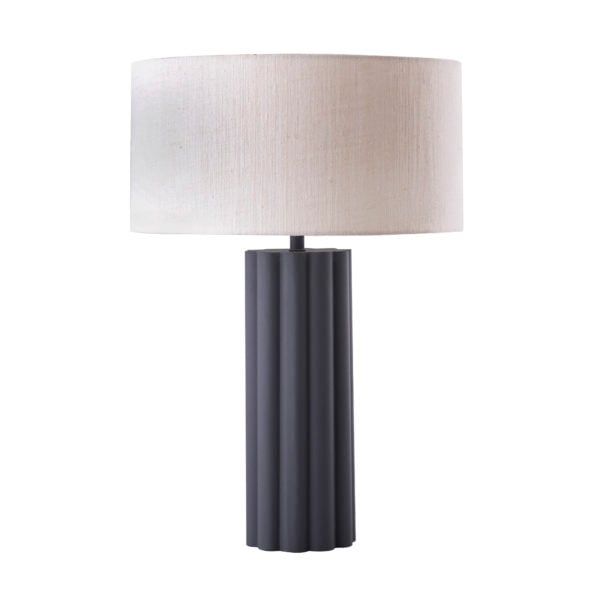 Latur Grey Table Lamp - Image 0